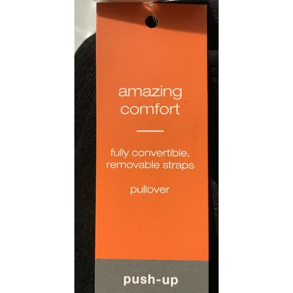 5 PACK - Large - Gilligan OMalley - Seamless Bandeau Bra - Black - Picture 5 of 5